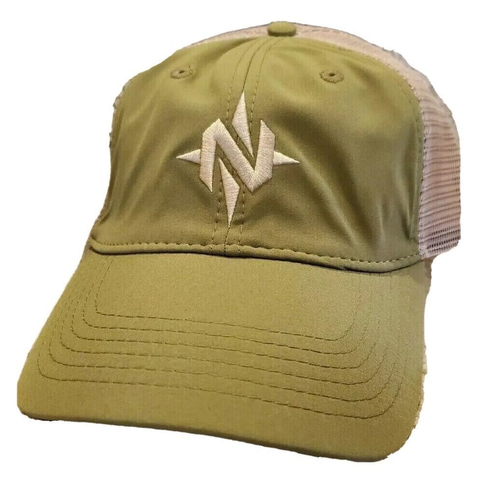 Nomad Hat Outdoors‎ Nav Logo Low Country Green Hunting Hat Cap OSFA NEW NWT